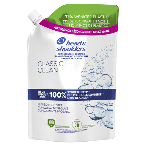 Head & Shoulders shampooing classic clean 550ml