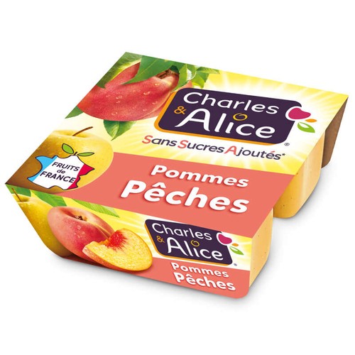 Charles & Alice Pomme pêche 400g