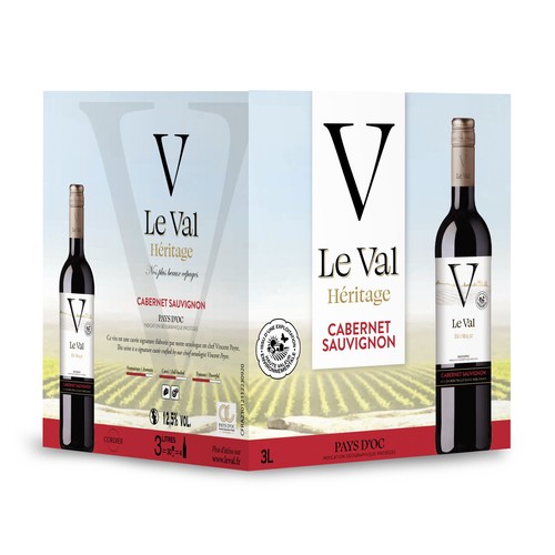 Igp Oc Cabernet Sauvignon Rouge 3L