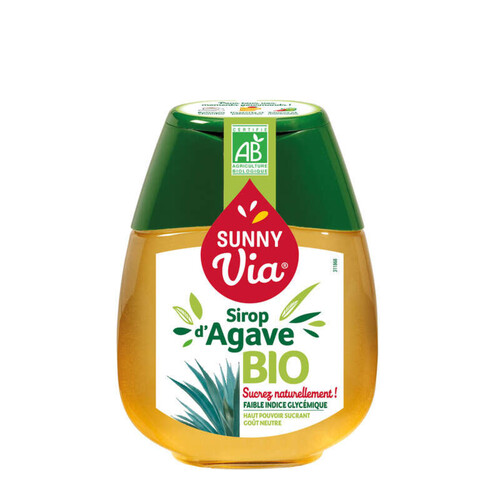 Sunny Bio Sirop D'Agave Bio Le Pot De 250G