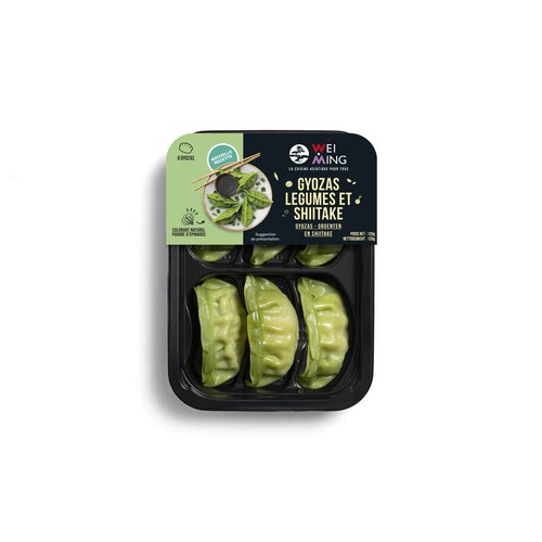 Wei ming Gyozas Légumes & Shiitake x6 120g