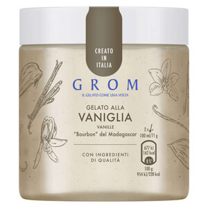 Grom Glace Pot Vanille 460ml