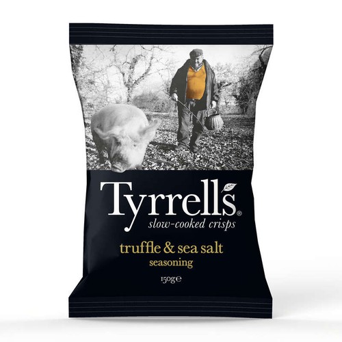 Tyrrell's Chips Truffe Noire & Sel de Mer 150g