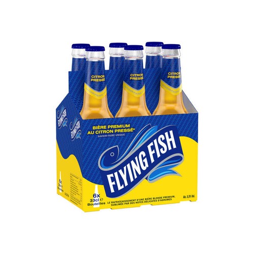Flying Fish Bière Aromatisée Citron pressée 6x33cl
