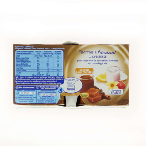 SVELTESSE Ferme et Fondant Cafe 4x125G