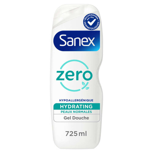 Sanex Gel Douche Zéro 0% Essentials Tous Types De Peaux - 725ml