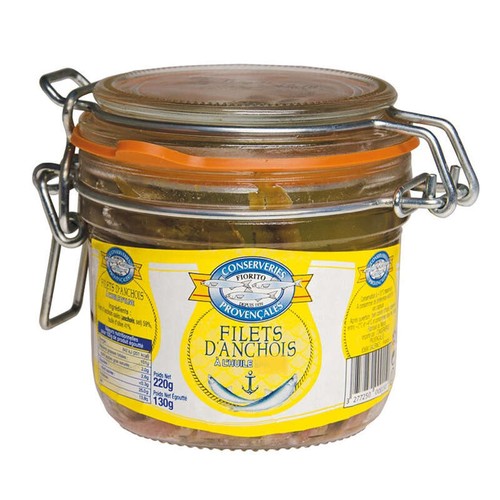 Conserveries Provençales Filets d'Anchois à l'Huile 220g