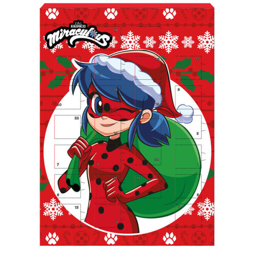 Bip France calendrier de l'avent Miraculous 75g