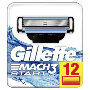 Gillette Lames Mach3 Start X12.