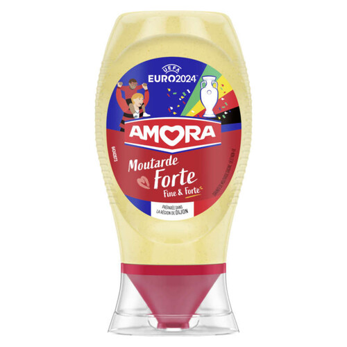 Amora Moutarde De Dijon Fine Et Forte Flacon Souple 265G