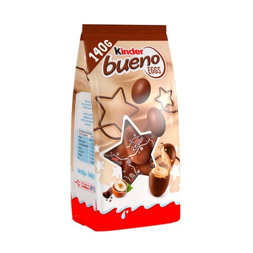 Kinder Bueno Œufs Gaufrettes Au Chocolat Lait Noisettes 140g