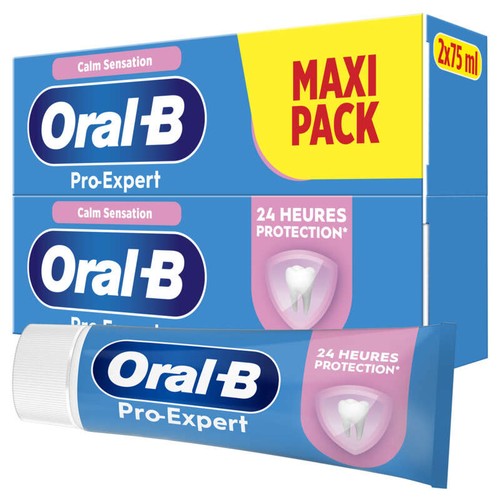Oral-B Dentifrice Protection Contre la Sensibilité 2x75ml