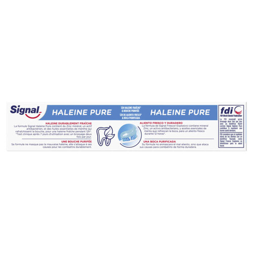 Signal Dentifrice Haleine pure 75ml