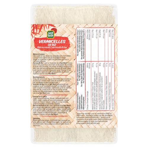 Suzi Wan Vermicelles de Riz 250g