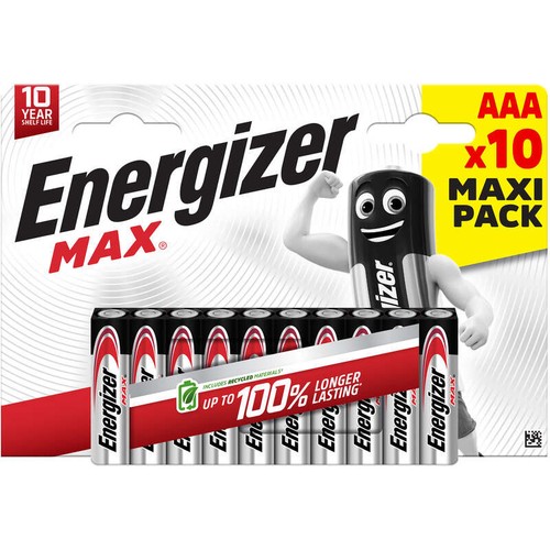 Energizer Pile Max AAA x10