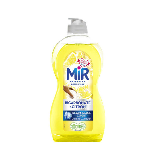 Mir Liquide Vaisselle Bicarbonate Citron 450ml