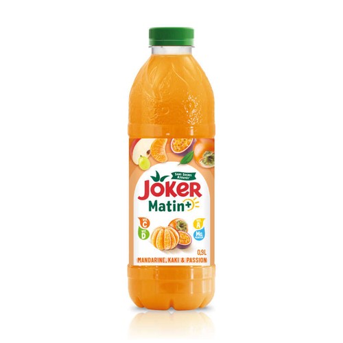 Joker Matin+ Mandarine& Kaki et Passion 90cl
