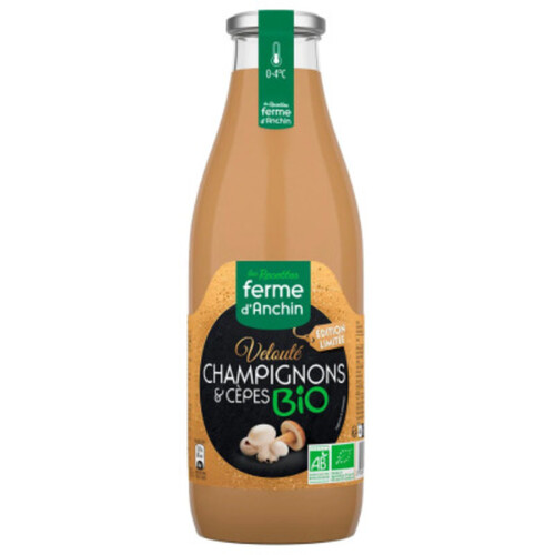 Les Recettes Ferme D'Anchin velouté champignons & cèpes édition limitée bio 98.5cl