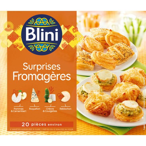 Blini Surprises Fromagères x20 - 250g