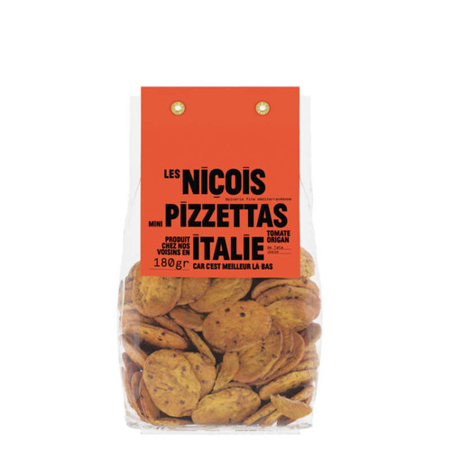 Les Niçois Mini-Pizzetta, Tomate, Origan de Tata Josie 180g