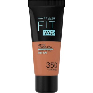 Maybelline New York Fit Me! Fond De Teint Liquide Matte + Poreless Caramel 30 ml