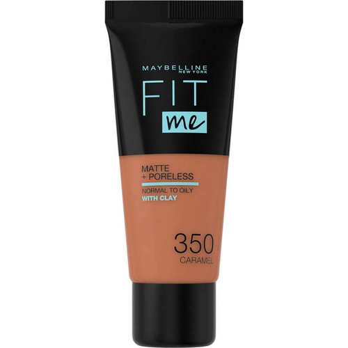 Maybelline New York Fit Me! Fond De Teint Liquide Matte + Poreless Caramel 30 ml
