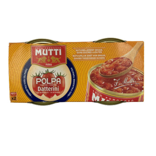 Mutti Pulpe De Tomates Datterini 2 X 300G