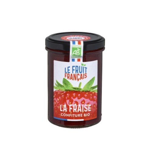 Le Fruit Français confiture de fraise Bio 250g