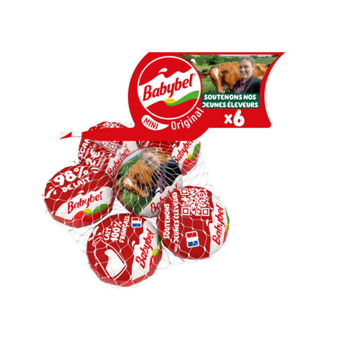 Babybel Fromage Mini 6 portions 132 g