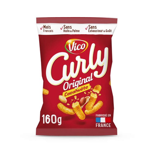 Curly à la cacahuète 160g