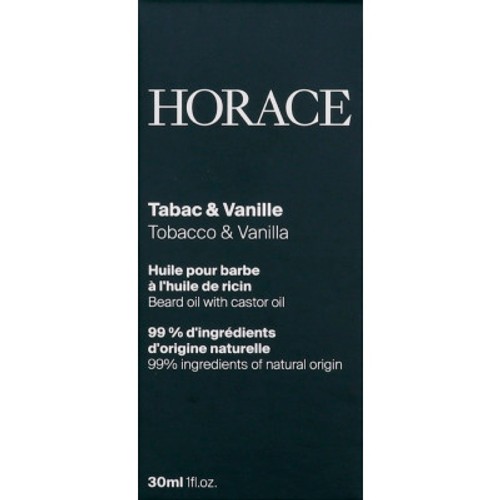 horace tobacco & vanilla beard oil Horace Huile Pour Barbe Tabac Et Vanille 30ml