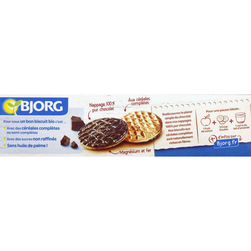 Bjorg Bio Nutri+ Biscuits Coup Double Chocolat 200G
