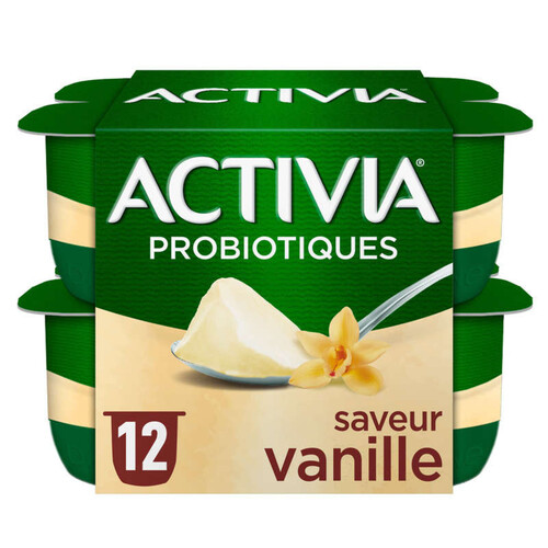 Activia Yaourt Vanille Bifidus 12X125G