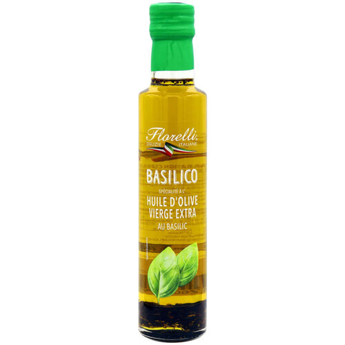 Toscoro Huile d'olive au basilic 25cl