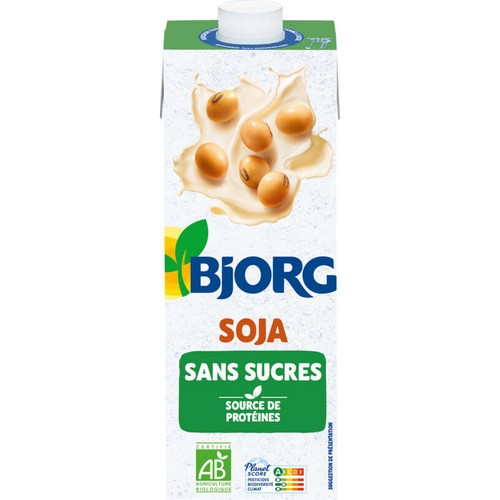 Bjorg Boisson soja nature sans sucres Bio 1L