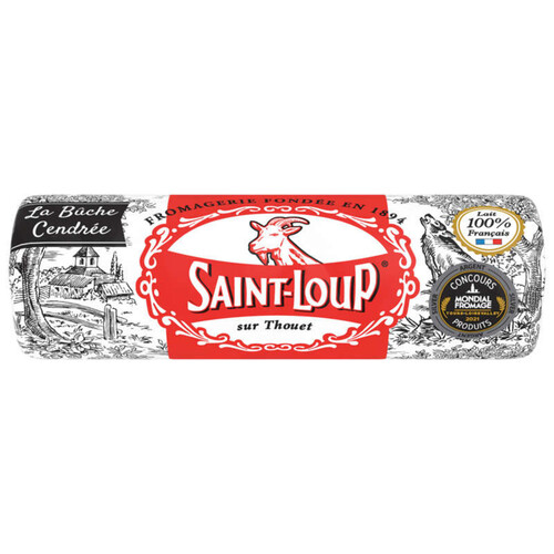 Saint Loup La Bûche Cendrée 180G