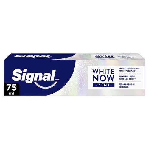Signal White Now Dentifrice 3en1 Incontournable Action blancheur 75ml