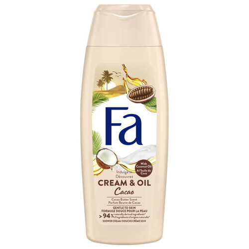 Fa Gel Douche Cream & Oil Huile de Coco Parfum Beurre de Cacao 250 ml