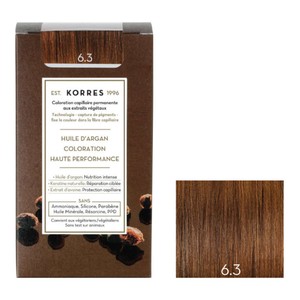 Korres Coloration Huile D'Argan Golden/Honey Dark Blonde 6.3 145ml