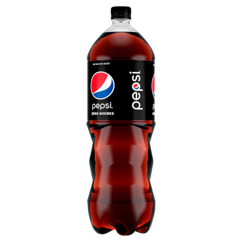 Pepsi - Soda zero sucres au cola - La bouteille de 2L
