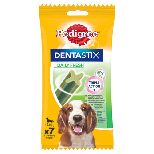 Pedigree Dentastix Bâtonnets pour chien moyen 180g