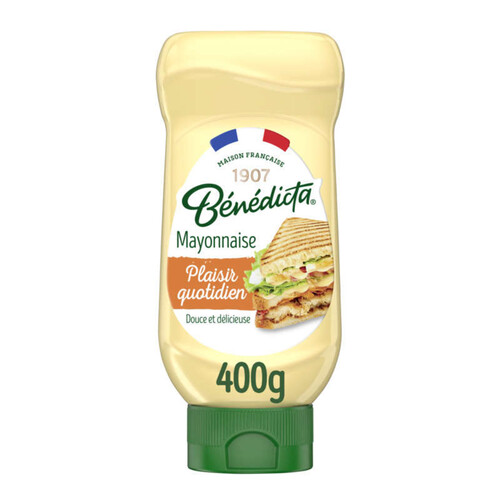 Bénédicta Mayonnaise Plaisir Quotidien 400g