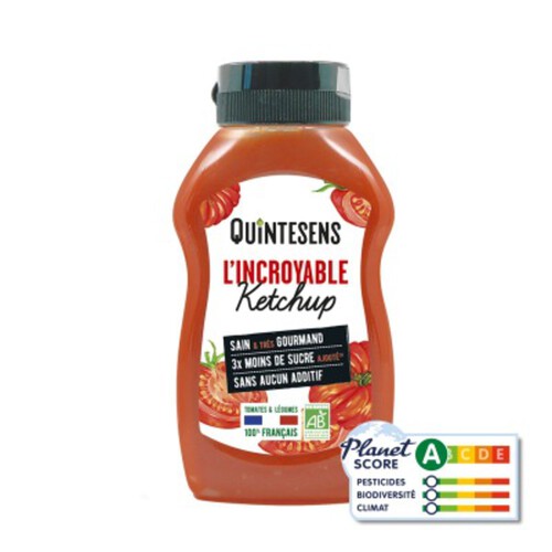 [Par Naturalia] Quintesens L'Incroyable Ketchup Bio 280g