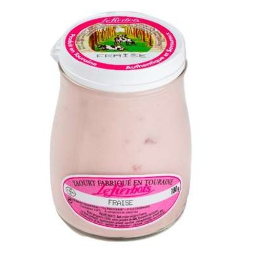 Fierbois Yaourt fraise 180g