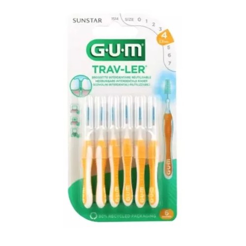 Gum Brossettes Interdentaires Réutilisables Taille 1,3mm x6