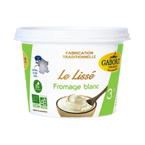 [Par Naturalia] Gaborit Fromage Blanc 3% Mg Bio 500g