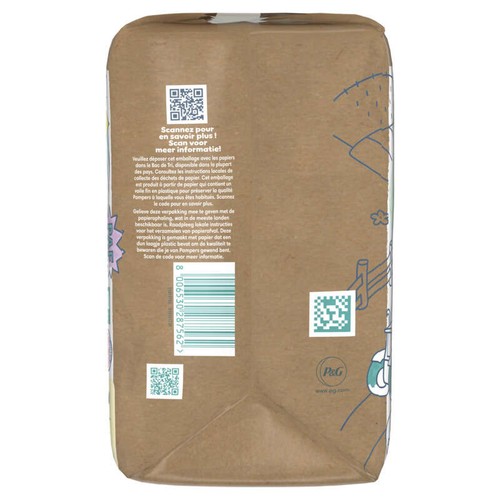 Pampers Harmonie Couches Édition Limitée, Taille 1, 2kg-5kg, 23 Couches