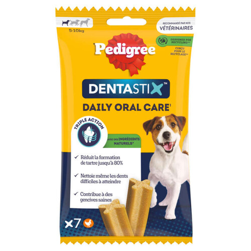 Pedigree Dentastix Bâtonnets pour petit chien 110g