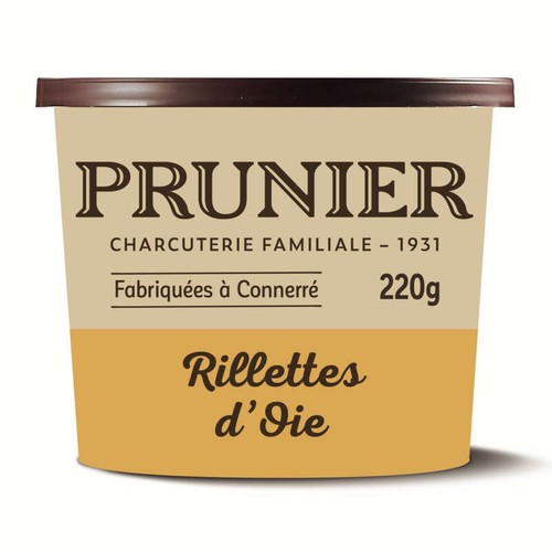 Prunier Rillettes d'Oie 220g