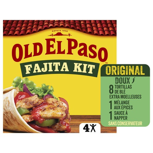 Old El Paso Kit Fajitas Original 500g